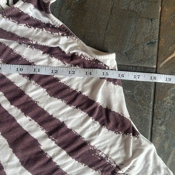 Ocean Drive Womens American Flag Flowy Tank Braided tie Size M - Picture 7 of 8